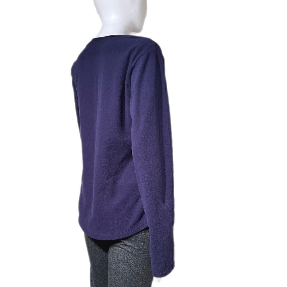 NWOT Microfleece Pajama Top (Navy)